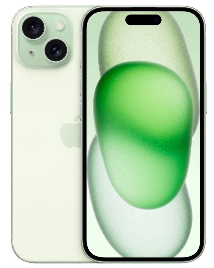 Смартфон APPLE IPHONE 15/128 Гб RAM 6Гб зеленый/Наличие WiFi/Наличие 3G/LTE/Наличие 4G/5G/Only eSIM MTLH3CH/A