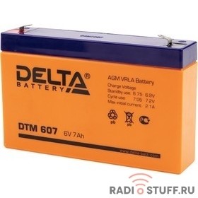 Rexant (30-6070-4) Аккумулятор 6В 7 А/ч  
