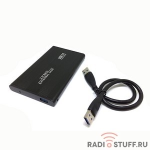 Espada Внешний корпус для установки 2,5” HDD/SSD SATA6G, USB3.0 (HU307B) (43993)
