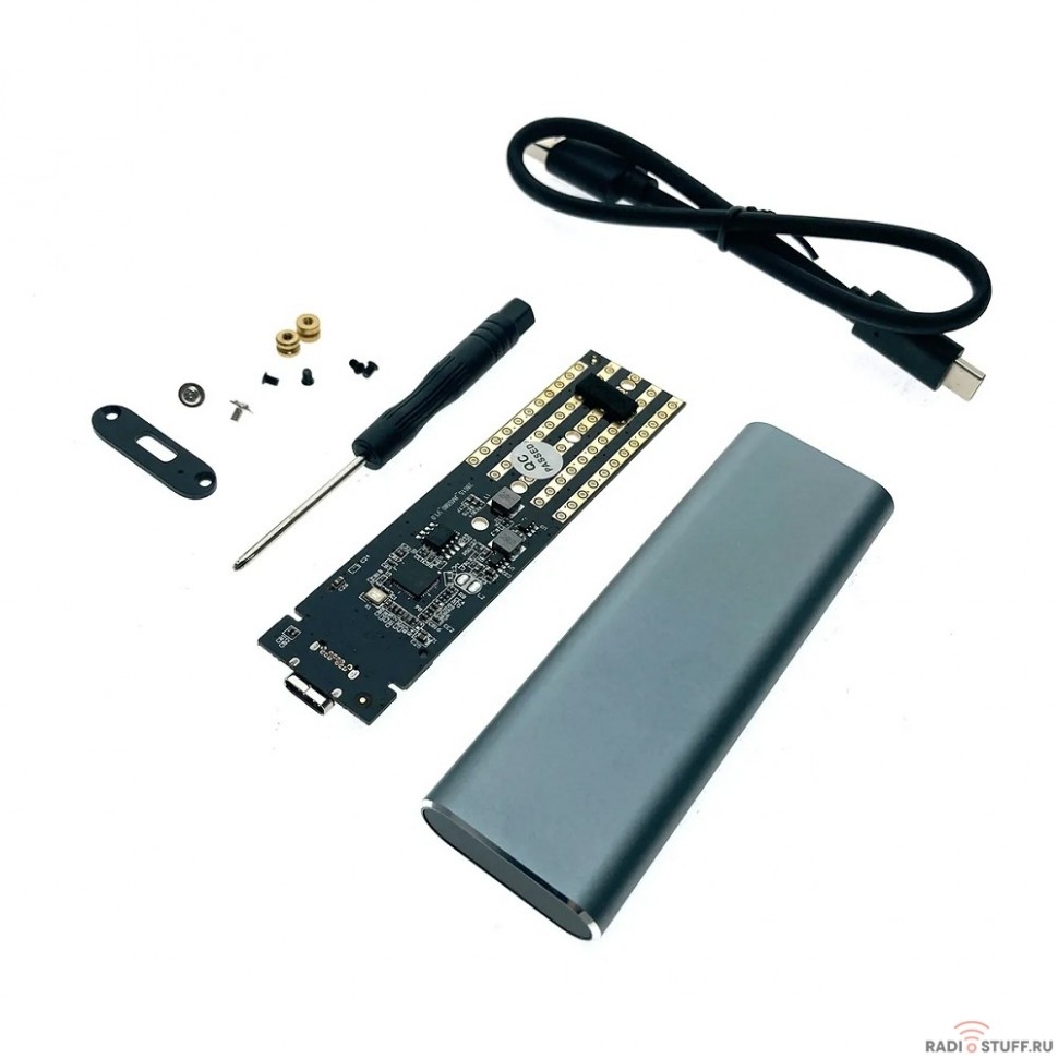 Espada Внешний корпус для M.2/NGFF/ SSD key B, B+M, USB3.1, ver2 (e9023U31) (45552)