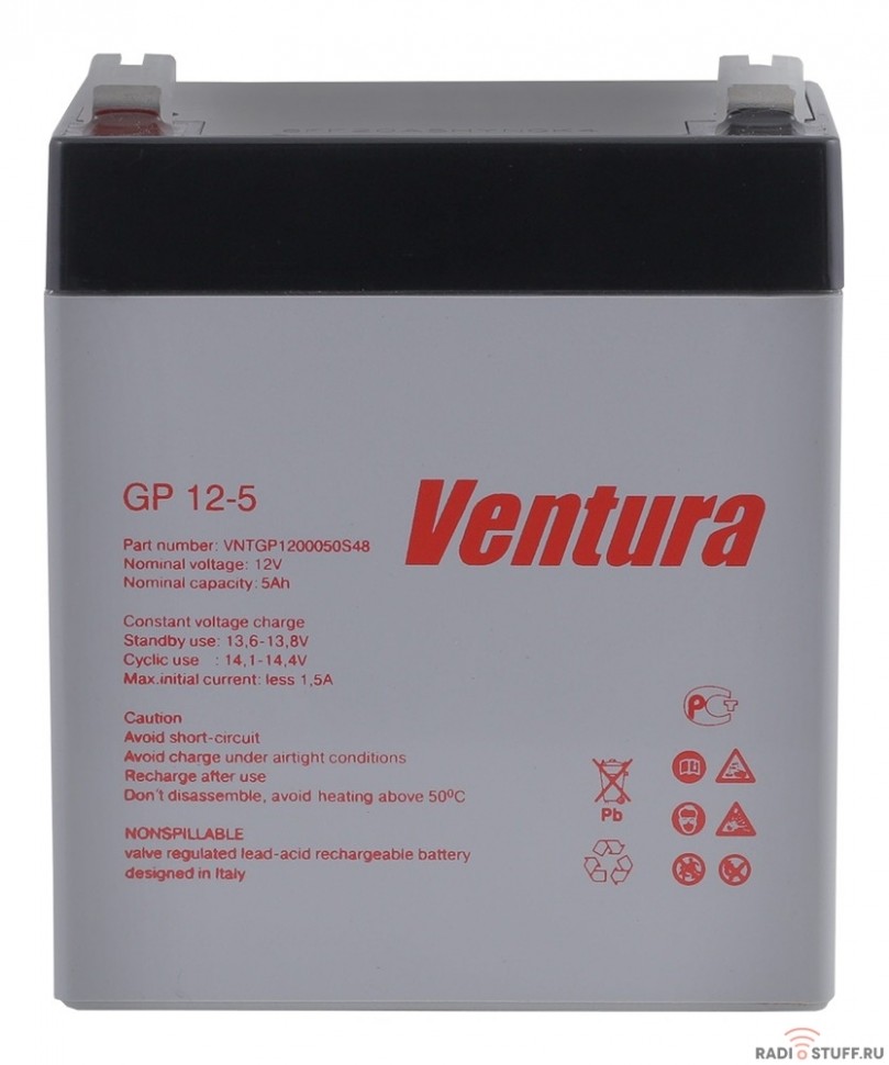 Ventura Аккумулятор GP12-5 12V/5Ah {183671}