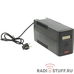 Exegate EP212515RUS ИБП Exegate Power Smart ULB-600 LCD <600VA, Black, 2 евророзетки, USB>