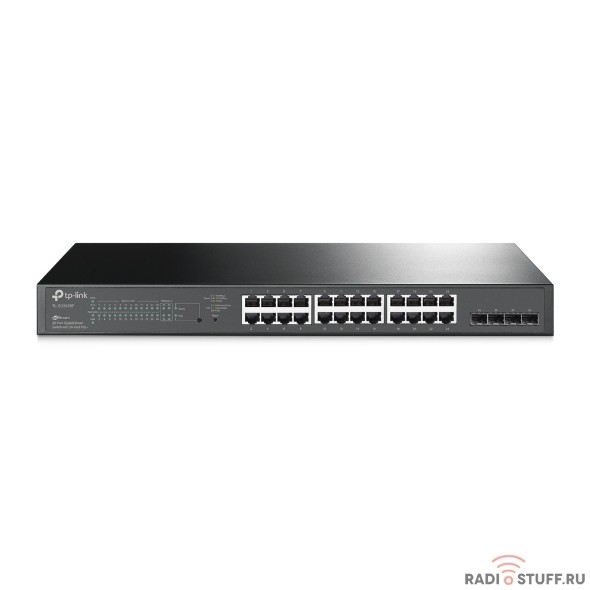 TP-Link TL-SG2428P JetStream гигабитный Smart коммутатор на 24 порта PoE+ и 4 SFP-слота SMB