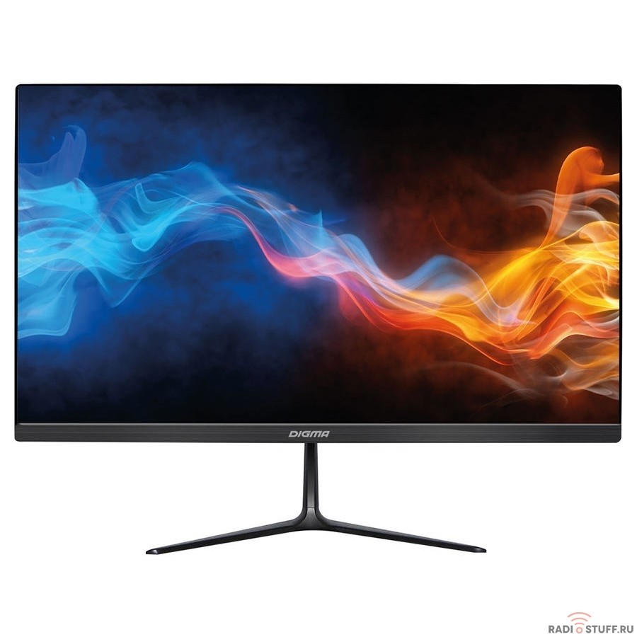 LCD Digma 21.5" DM-MONB2202 стальной {VA 1920x1080 75Hz 5ms 16:9 220cd 3000:1 D-Sub HDMI AudioOut VESA}