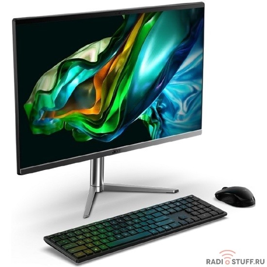 Acer Aspire C24-1300 [DQ.BKRCD.001] Black 23.8" {Full HD Ryzen 3 7320U/8Gb/SSD256Gb RGr/CR/noOS/kb/m}