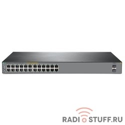 JL385A HP коммутатор HPE 1920S 24G 2SFP PoE+ 370W настраиваемый 19U 24x10/100/1000BASE-T