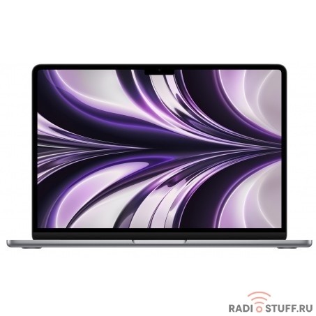 Apple MacBook Air 13 Mid 2022 [MLXX3HN/A] (КЛАВ.РУС.ГРАВ.) Space Gray 13.6" Liquid Retina {(2560x1600) M2 8C CPU 10C GPU/8GB/512GB SSD}