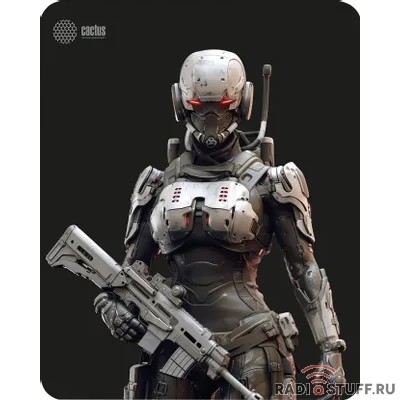 Коврик для мыши Cactus Cyborg 300x250x3мм (CS-MP-D10M)