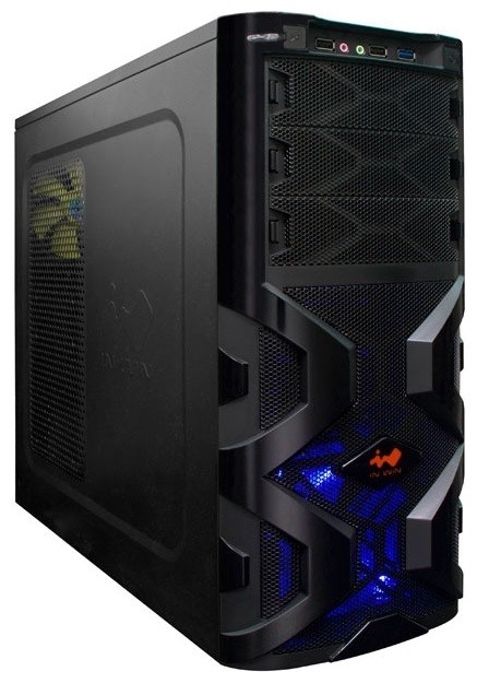 Midi Tower InWin MG136 Black 12V, PSII Size, PCI-E / PCI / AGP Slot x 7, 2*USB2.0, 1*USB3.0 ATX (без блока питания)