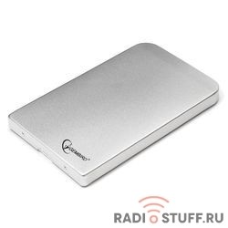 Gembird EE2-U2S-41-S Внешний корпус 2.5" Gembird EE2-U2S-41, серебро, USB 2.0, SATA, металл