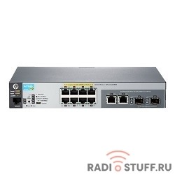 HP J9783A Коммутатор HPE 2530-8 управляемый настольный/19U 8x10/100BASE-TX 2x10/100/1000BASE-T 2x10/100/1000BASE-T/Mini GBIC (SFP)