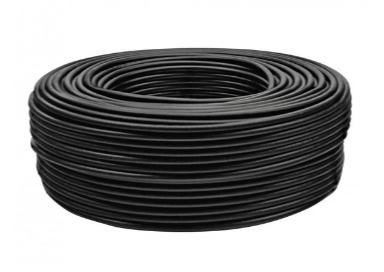 Кабель VEGATEL RG-58 A/U Сu (ГОСТ, PVC, многожильный, черный) бухта 100м