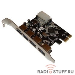 ORIENT VA-3U4PE RTL {PCI Express card USB 3.0 4 порта}